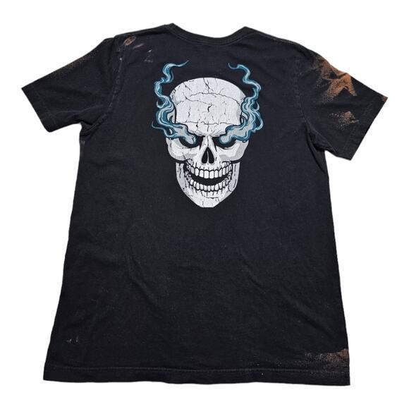 Philadelphia Eagles and Stone Cold Austin 3:16 WWE Bleach Tie Dyed Tee Shirt - Picture 5 of 7